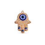 Load image into Gallery viewer, Hamsa Hand Evil Eye Charms