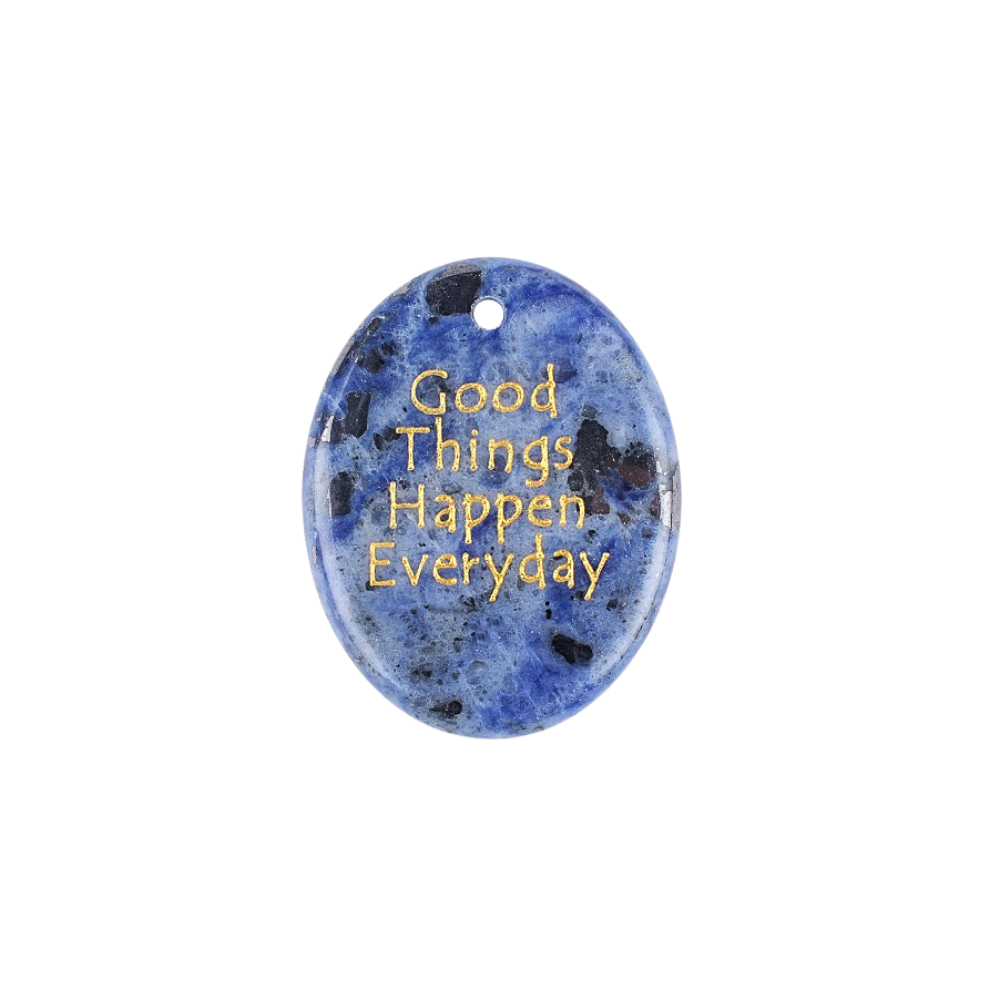 “Good Things Happen Ever Dday” Stone Charms