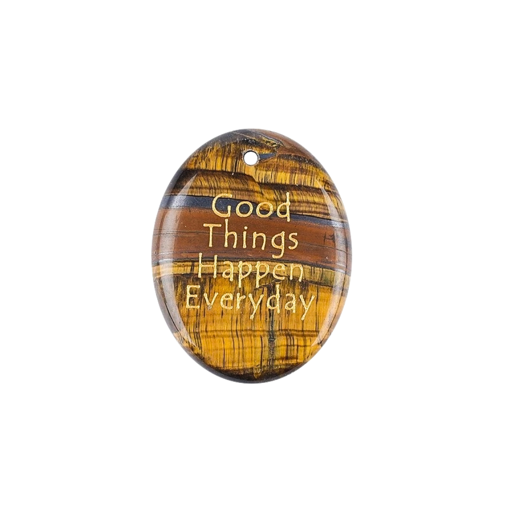 “Good Things Happen Ever Dday” Stone Charms