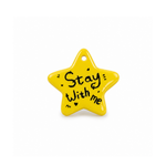 Load image into Gallery viewer, Yellow Stay With Me Star Charm
