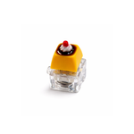 Load image into Gallery viewer, Glow Pudding Keycap Charm
