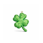 Load image into Gallery viewer, Sparkly Four-Leaf Clover Charm
