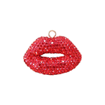 Load image into Gallery viewer, Sparkly Red Lips Charm
